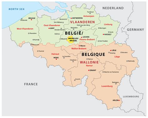 belgium map political